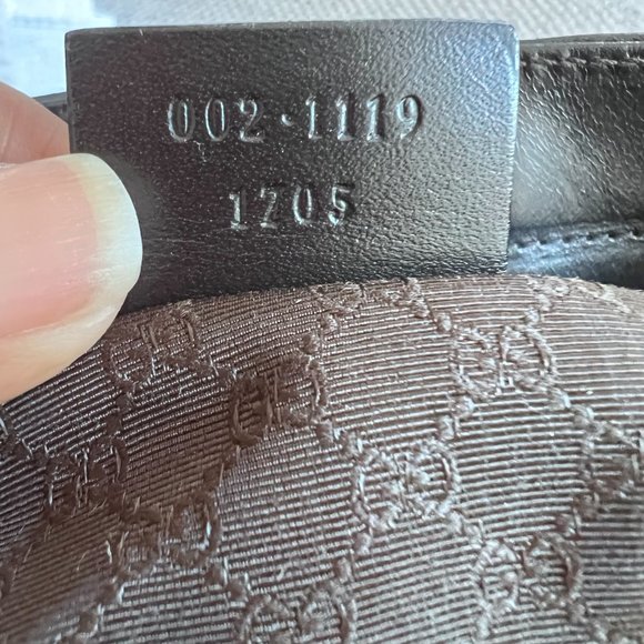 Gucci Vintage Web Tote GG Canvas with Leather Medium Neutral - Picture 4 of 7